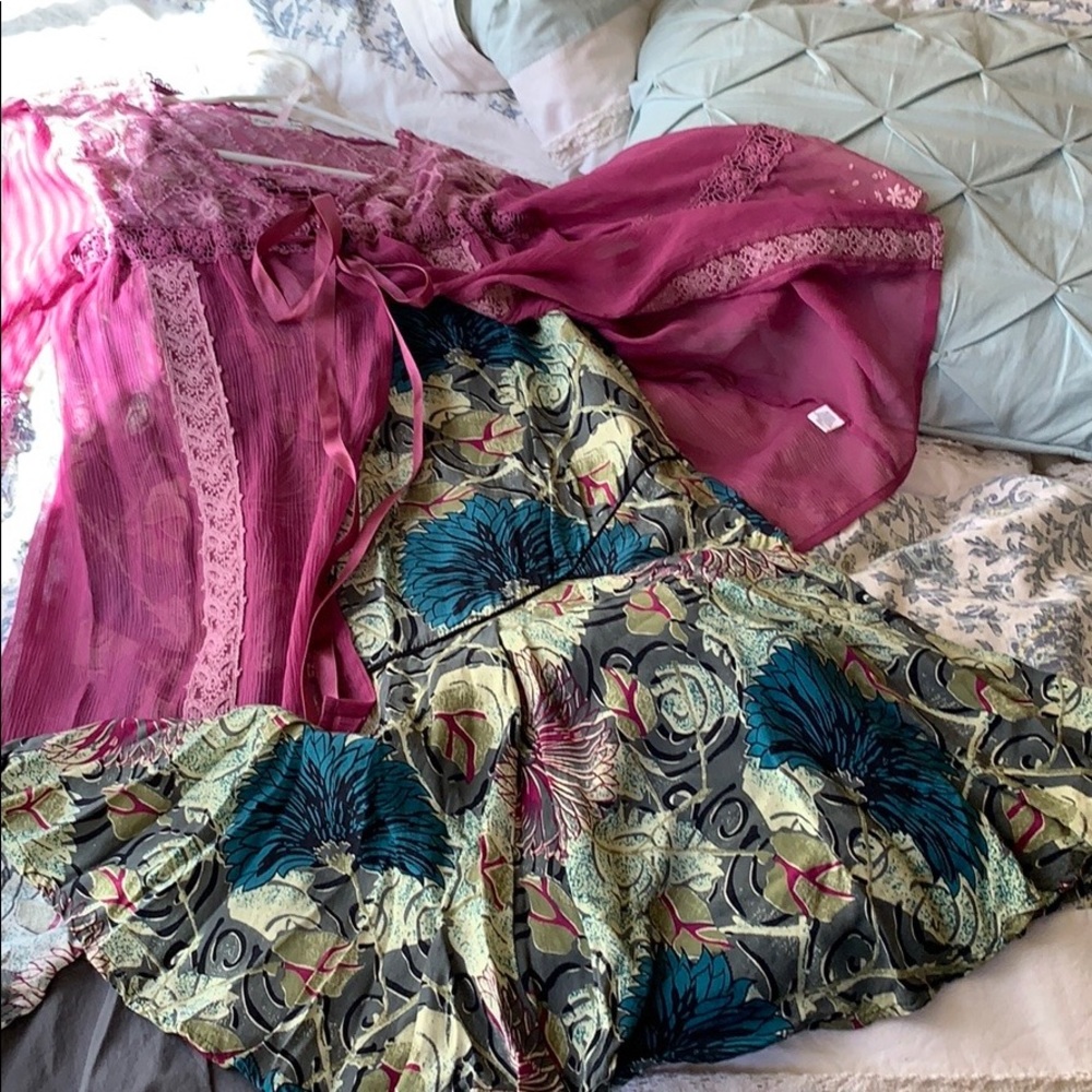 Free People two piece dress set